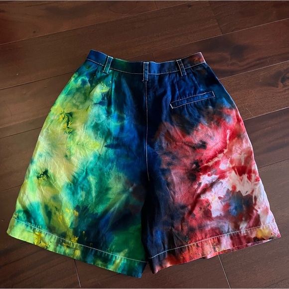 Prep school hippie hip preppie 80s 90s acid ice dyed♻️tour sphere desert trip 🌈 - Picture 2 of 6